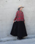 INDIGO Tartan Over Shirt / Red・Blue